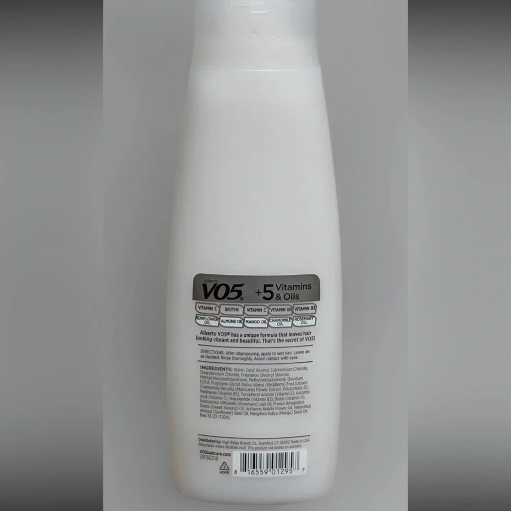 Alberto V05 Sun Kissed Raspberry Chamomile Flower Conditioner 12.5oz (Lot of 3)